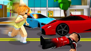 I FOUND STREET RACERS SOMEONE DIED ROBLOX BROOKHAVEN RP [upl. by Fiora]