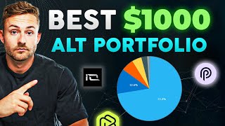 Best 100x Crypto Altcoin Portfolio Using 1000  Get CRYPTO RICH [upl. by Liuqa]