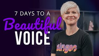 7 Days to a Beautiful Voice Vocal Coaching Lesson [upl. by Karlie903]