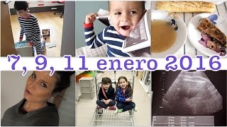 VLOG 3334 semanas EMBARAZO GEMELAR  Ecografía y pruebas compras y síndrome del nido [upl. by Sima]