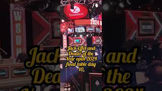 2024 WSOP Main Event final 3 Jack Effel and DOY Shuffle Up and Deal lasvegas wsop [upl. by Ittocs972]