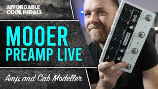 Mooer Preamp Live An affordable great sounding amp and cab replacement [upl. by Nybbor207]