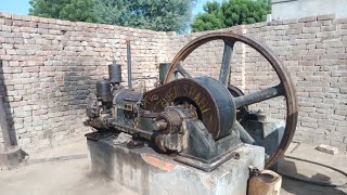 Dasi old black diesel engine 20HP Super Shahi daska kala ruston engine Old is Gold ✌️ [upl. by Vander]