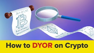 How to do RESEARCH on a Cryptocurrency Coin or Token DYOR [upl. by Ised]