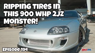 Watch This 900 WHP Supra Rip Tires Cayman Series Part 2  SKVNK LIFESTYLE EPISODE 194 [upl. by Salokin]