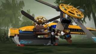 Lego Chima  70129  Lavertus Twin Blade  Lego 3D Review [upl. by Aranahs45]