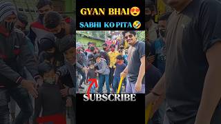 GYAN BHAI 😍 SABHI KO PITA 🤣  shorts freefire gyangaming [upl. by Luapsemaj]