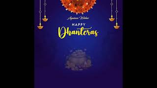 Happy Dhanteras 2024 [upl. by Adiahs322]