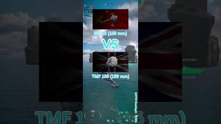 SH16 VS TMF 155 modernwarships modernwarshipsthailand mwcreator shorts [upl. by Arreyt]