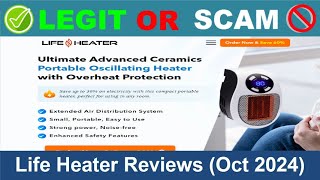 Life Heater Reviews  Oct 2024 Beware of Scam Watch Now [upl. by Ekul]