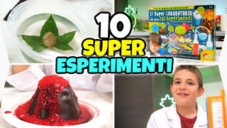 FACCIAMO 10 SUPER ESPERIMENTI 🧪 nel Laboratorio di Nicolò [upl. by Zerlina]