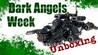 Unboxing Dark Angels Land Speeder Vengeance [upl. by Francie]