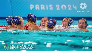 spain water polo women teamparis olympics 2024 [upl. by Hugh]