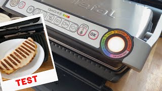 Grill TEFAL Optigrill GC712D  TEST [upl. by Inoy]