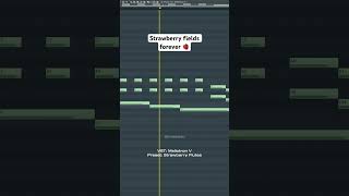 Strawberry fields forever preset 🍓 flstudio thebeatles [upl. by Ahsasal]