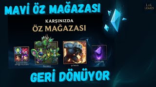 League Of Legends │ Mavi Öz Mağazası Bilgilendirmesi [upl. by Buskirk]