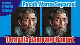 Cara Pecah Warna  Spot Color Photoshop [upl. by Ubana]