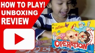 CLASSIC OPERATION GAME  HOW TO PLAY  REVIEW  MY VIDEO GAMES WORLD [upl. by Anelaj375]