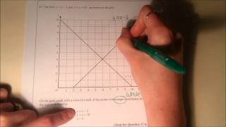 November 2012 P1 1MAO Q17 Inequalities on a graph [upl. by Ji879]