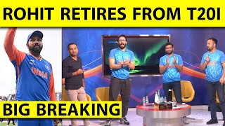 🔴BIG BREAKING ROHIT SHARMA amp VIRAT KOHLI RETIRES FROM T20I CRICKET END OF AN ERA [upl. by Sternberg]