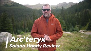 Arcteryx Solano Hoody  GoreTex INFINIUM Windproof and Casual Style [upl. by Yelsehc]