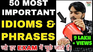 Idiom and Phrases  Idiom and Phrases Trick  Idiom and Phrases for SSC Railway NTPC RRB CGL [upl. by Llig]