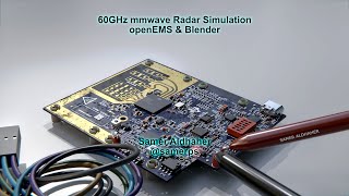 60GHz mmWave Simulation with openEMS amp Blender  Radiation Pattern [upl. by Shing]