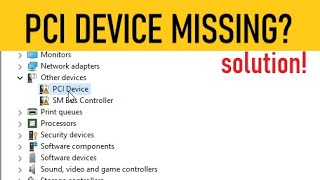 PCI Device Driver Missing Tanda Seru Kuning di Windows  SOLUSI [upl. by Berky]