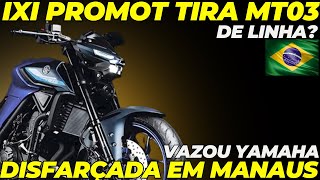 MT 03 PROMOT TIRA ELA DE LINHA VAZOU NOVA YAMAHA NO BRASIL [upl. by Anaert437]