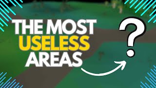 Top 10 Useless Areas in OSRS [upl. by Helve]