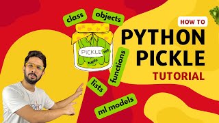 Python Pickle Tutorial  Pickling Data and ML Models in Python [upl. by Oemor]