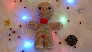 Tuto Mr Biscuit au crochet [upl. by Aerdua]