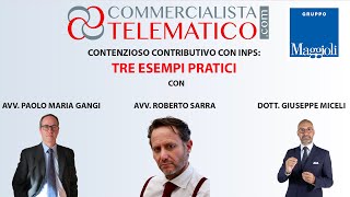 Contenzioso Contributivo con l’Inps Gestione Artigiani e Commercianti [upl. by Aneema712]