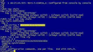 Setting Strong Encrypted Passwords On Cisco Devices Lab  Part 1 [upl. by Husein]