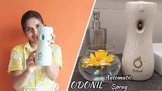 Odonil Automatic Spray Air Freshener Review amp Demo  Odonil Exotic Automatic Spray Review  Odonil [upl. by Eaver168]