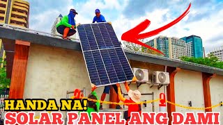 DOLOMITE BEACH TADTAD NG SOLAR PANEL MANILA BAY TODAY [upl. by Aseeram620]