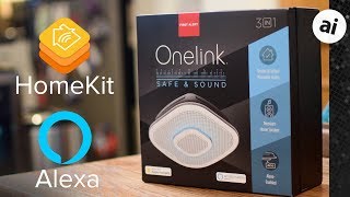 Review First Alert Onelink Safe amp Sound is a HomeKitEquipped Smoke Detector and Smart Speaker [upl. by Inalej]