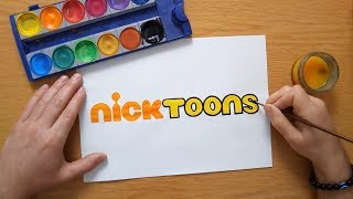 nicktoons logo  painting [upl. by Ailen]