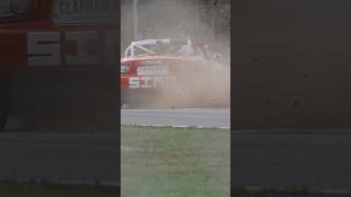 Mazda MX5 doing some dusty cornering at Donington Park’s Coppice Corner September 2022 [upl. by Notwal394]