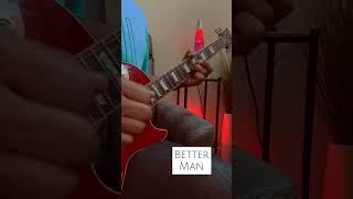 Better Man Pearl Jam pearljam eddievedder grunge seattle 90smusic guitarcover gibsonlespaul [upl. by Pinchas]