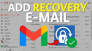 How To Add Recovery Email in Gmail Easy Guide [upl. by Boles]