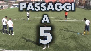 PASSAGGI A 5 CALCIATORI [upl. by Mercy]