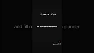 Warning Against the Enticement of Sinful Men proverbs warning entice sin bookofproverbs [upl. by Nivets602]