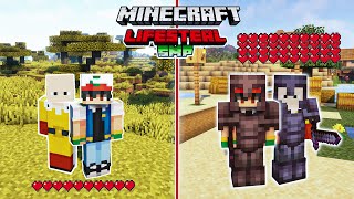 I Tried to Survive in Minecraft Lifesteal SMP But it was Disappointing ☹️  Hindi Gameplay [upl. by Omsoc508]