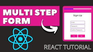 ReactJS MultiStep Form Tutorial  React Hooks Tutorial [upl. by Syla]