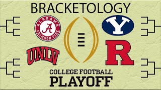 COLLEGE FOOTBALL BRACKETOLOGY Week 6 College Football Playoff Projection [upl. by Eire]