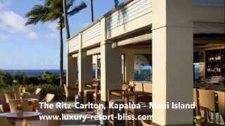 Ritz Carlton Kapalua Maui Hawaii All Inclusive Packages [upl. by Oremodlab]