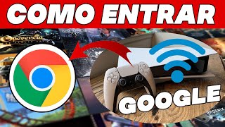 Como Entrar en Google en PS5  2024 [upl. by Neeneg]