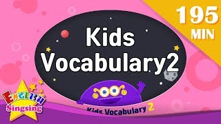 Kids vocabulary 2 compilation All collection ABC first Dictionary｜English for kids [upl. by Waal433]