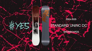 YES Snowboards 2425 Standard UNINC Dustin Craven [upl. by Lukey]